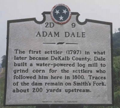 Adam Dale Marker. Click for full size. Adam Dale Marker image. Click for full size.