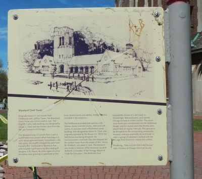 Waveland Clock Tower Marker image. Click for full size.