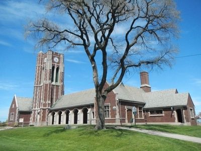 Waveland Clock Tower and Fieldhouse. Click for full size. Waveland Clock Tower and Fieldhouse image. Click for full size.