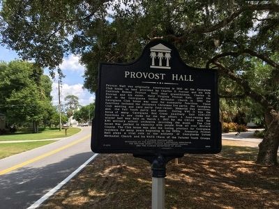 Provost Hall Marker image. Click for full size.