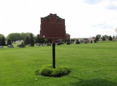 The Cranberry Prairie Marker image. Click for full size.