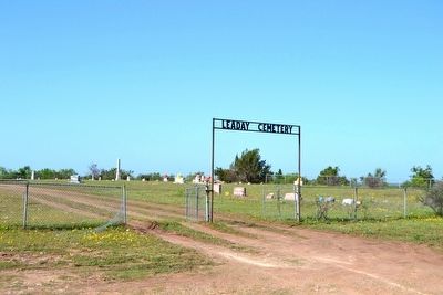 Leaday Cemetery. Click for full size. Leaday Cemetery image. Click for full size.