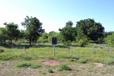 Site of Flat Top Settlement Marker. Click for full size. Site of Flat Top Settlement Marker image. Click for full size.
