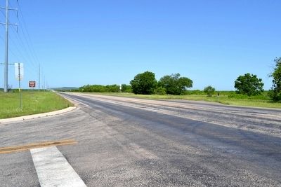 Marker at Intersection of US 267 and FM 567. Click for full size. Marker at Intersection of US 267 and FM 567 image. Click for full size.