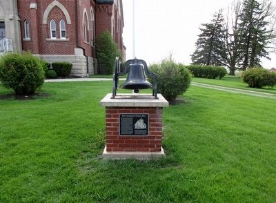 The Cranberry School Bell Marker image. Click for full size.