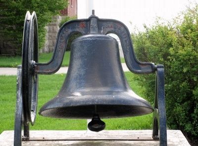 The Cranberry School Bell image. Click for full size.