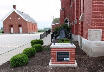 St. Rose Schoolhouse Bell Marker image. Click for full size.