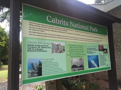 Cabrits National Park Marker image. Click for full size.