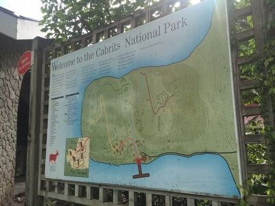 Map near the Cabrits National Park Marker image. Click for full size.