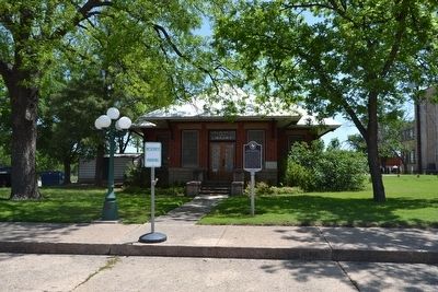 Mrs. J.A.B. Miller Public Library Building image. Click for full size.