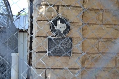 Marker at Southwest Corner of Jail Building. Click for full size. Marker at Southwest Corner of Jail Building image. Click for full size.