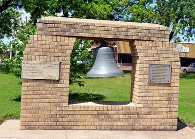 Original Corner Stone, 1884 Great Bell, and Marker image. Click for full size.