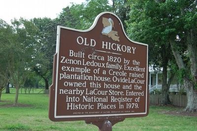 Old Hickory Marker. Click for full size. Old Hickory Marker image. Click for full size.