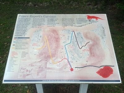 Prince Rupert's Garrison Marker. Click for full size. Prince Rupert's Garrison Marker image. Click for full size.