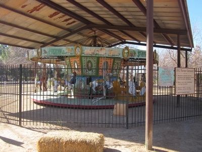 1912 Parker Carousel and Marker. Click for full size. 1912 Parker Carousel and Marker image. Click for full size.