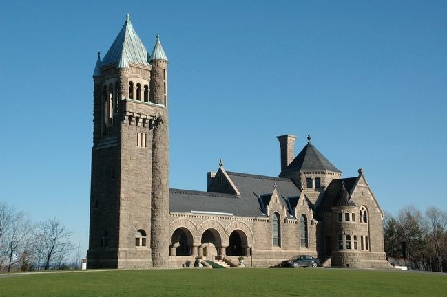 Gardner Earl Memorial Chapel & Crematorium & Marker. Click for full size. Gardner Earl Memorial Chapel & Crematorium & Marker image. Click for full size.
