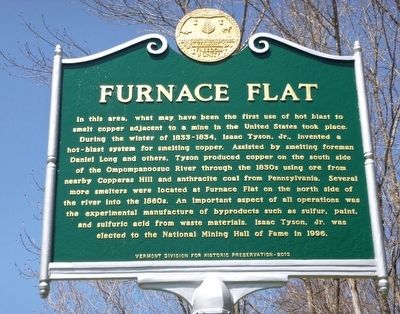Furnace Flat Marker. Click for full size. Furnace Flat Marker image. Click for full size.