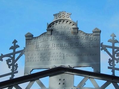 Ouaquaga Bridge Marker. Click for full size. Ouaquaga Bridge Marker image. Click for full size.