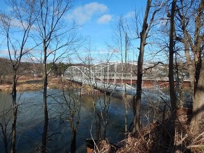 Ouaquaga Bridge Marker. Click for full size. Ouaquaga Bridge Marker image. Click for full size.