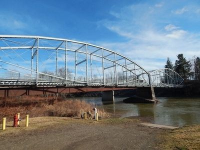 Ouaquaga Bridge Marker. Click for full size. Ouaquaga Bridge Marker image. Click for full size.