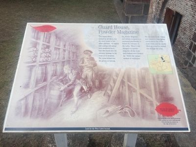Guard House, Powder Magazine Marker image. Click for full size.