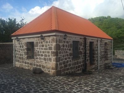 Guard House at Fort Shirley. Click for full size. Guard House at Fort Shirley image. Click for full size.