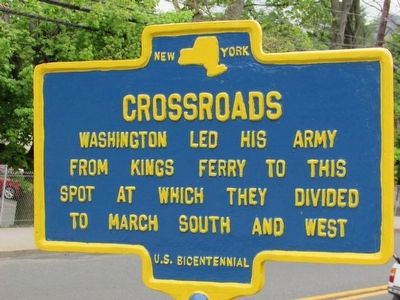 Crossroads Marker. Click for full size. Crossroads Marker image. Click for full size.