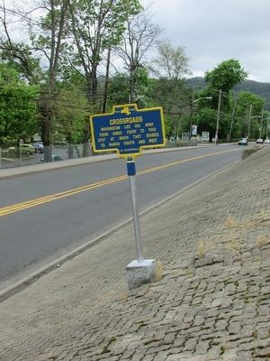 Crossroads Marker. Click for full size. Crossroads Marker image. Click for full size.