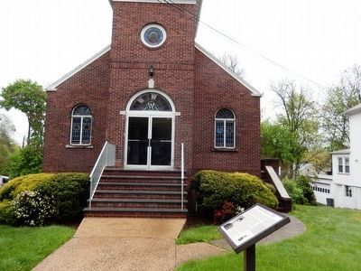 Florence Spearing Randolph Marker and Wallace Chapel AME Zion Church image. Click for full size.