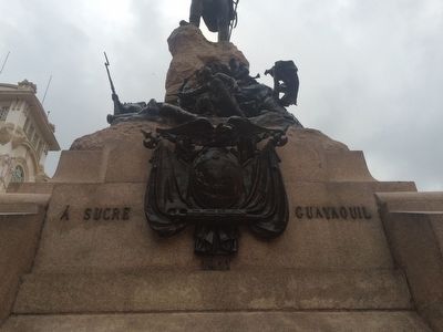 Monument to Sucre Marker. Click for full size. Monument to Sucre Marker image. Click for full size.