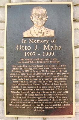 Otto J. Maha Marker image. Click for full size.
