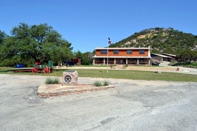 Coleman County Marker in front of Texas Ranger Motel image. Click for full size.