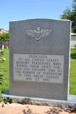 Santa Anna Veterans Memorial image. Click for full size.
