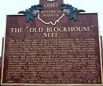 The Old Blockhouse Site Marker image. Click for full size.