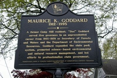 Maurice K. Goddard Marker image. Click for full size.