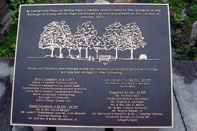 Rededication marker image. Click for full size.