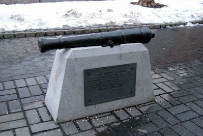 This Ancient Cannon Marker, new location image. Click for full size.