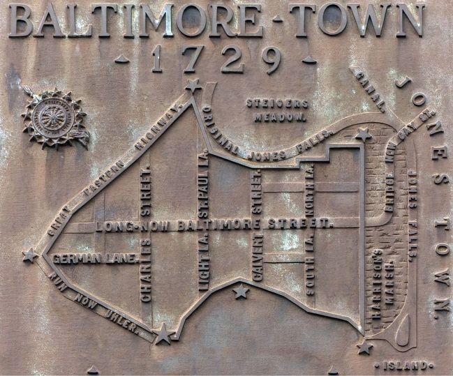 Baltimore Town 1729 image. Click for full size.