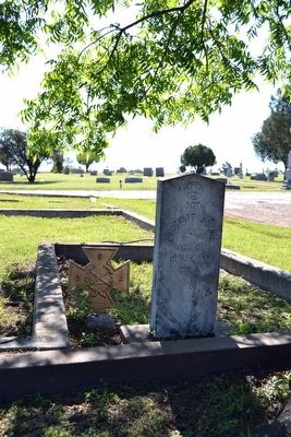 Grave Site of Civil War Veteran Crockett Boone image. Click for full size.