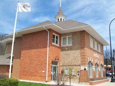 Algonquin Village Hall. Click for full size. Algonquin Village Hall image. Click for full size.