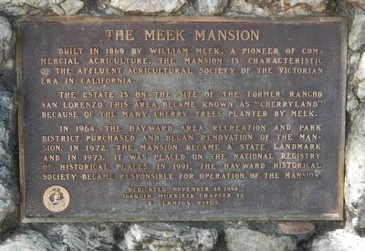 The Meek Mansion Marker image. Click for full size.