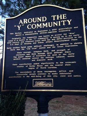 Around the "Y" Community Marker image. Click for full size.