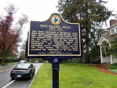 Price-Baldwin House Marker image. Click for full size.