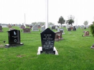Truro Cemetery Marker. Click for full size. Truro Cemetery Marker image. Click for full size.