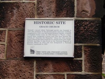 Historic Site-Grace Church Marker image. Click for full size.