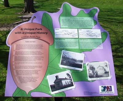 A Unique Park with a Unique History Marker image. Click for full size.