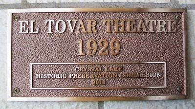El Tovar Theatre Marker image. Click for full size.