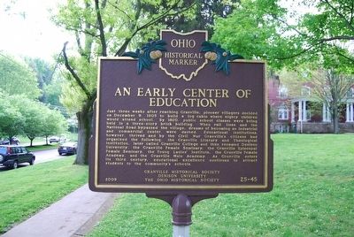 An Early Center of Education Marker image. Click for full size.