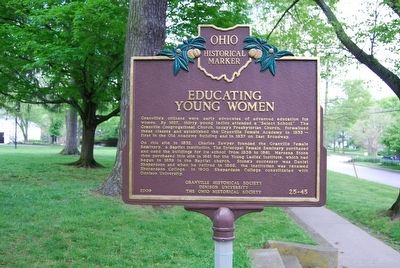 Educating Young Women Marker image. Click for full size.