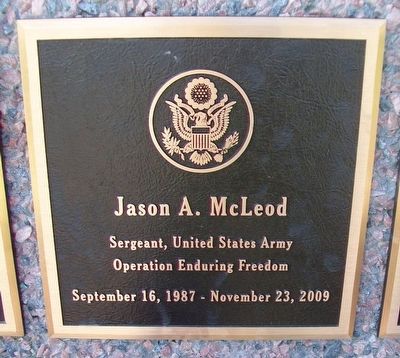 Veterans Memorial Honored Dead image. Click for full size.